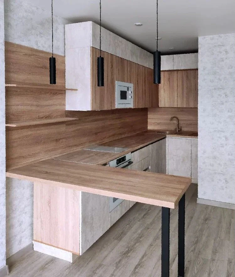 Кухня на заказ под ключ. Кухонный гарнитур